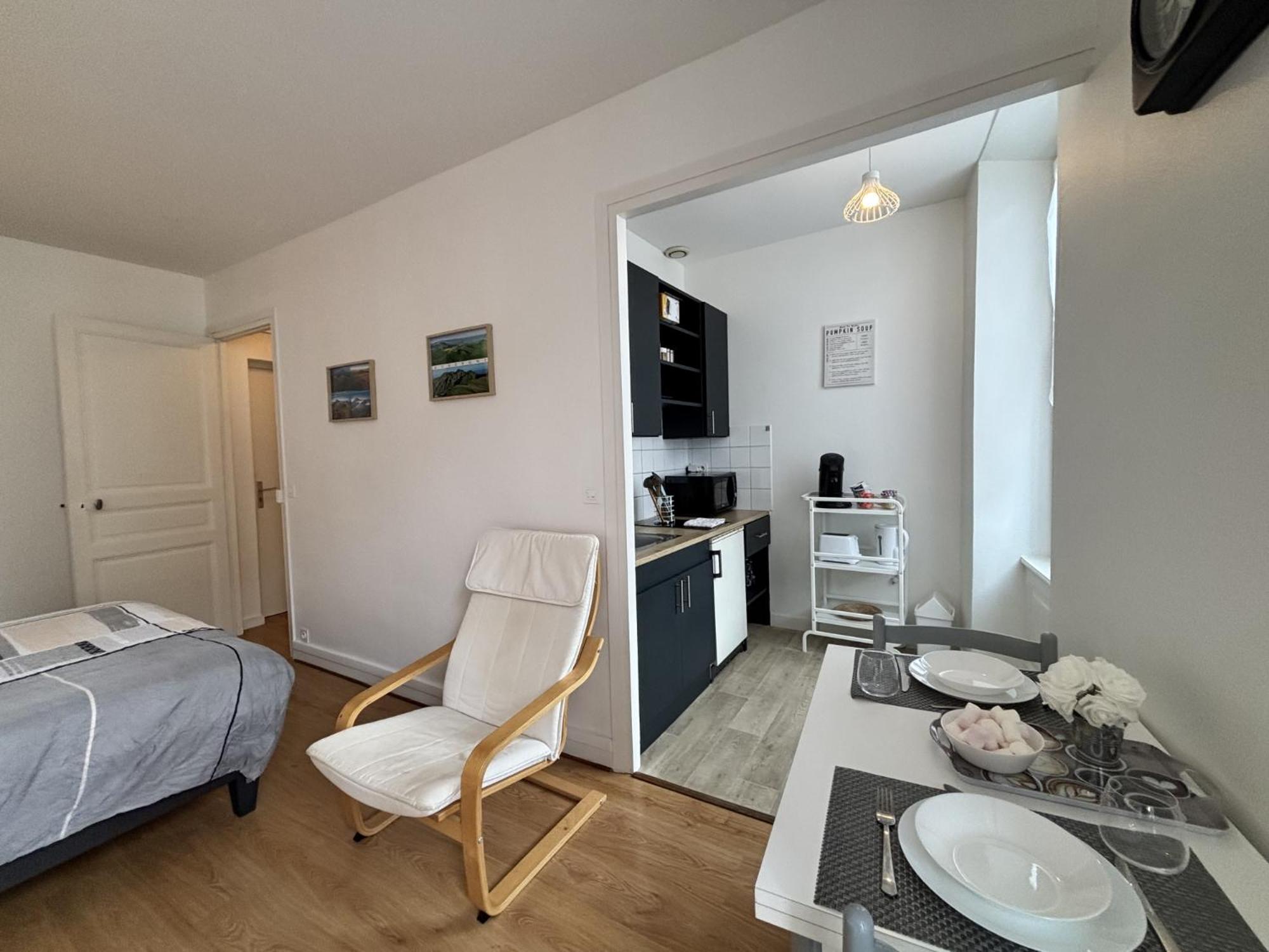 Châtel-Guyon Le Sancy - Studio - 1 Lit - 2 Pers - Clim מראה חיצוני תמונה